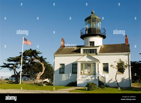 California, Pacific Grove, Point Pinos Lighthouse Stock Photo - Alamy