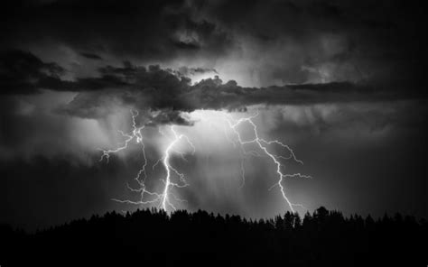 lightning, Storm, Rain, Clouds, Sky, Nature, Thunderstorm Wallpapers HD / Desktop and Mobile ...