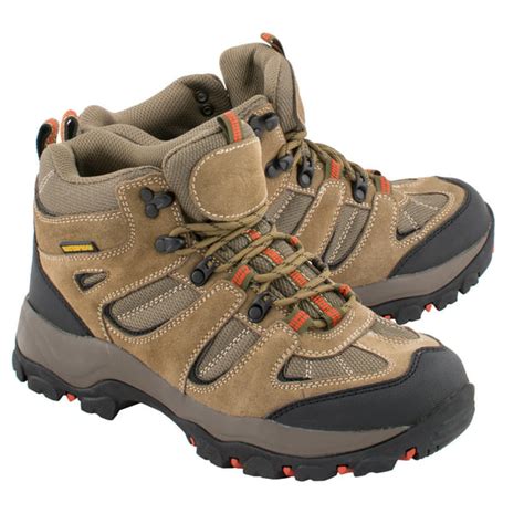 Men’s Waterproof Brown Hiking Boot - Walmart.com - Walmart.com