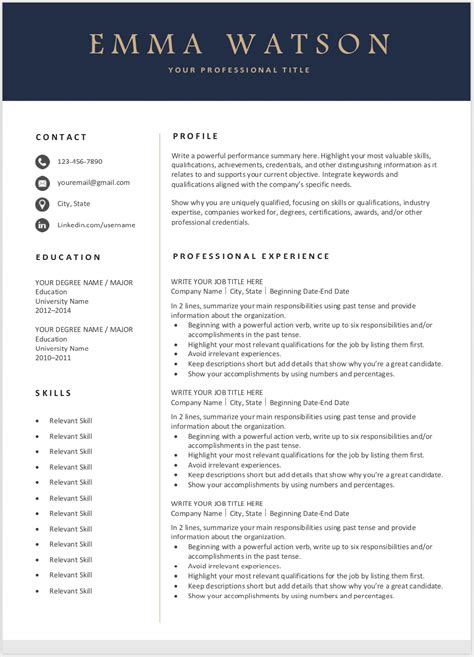 The Best Free Printable Resume Templates For 2023 - TemplateLab