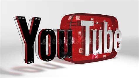 3d Youtube Logo Stock Illustrations – 682 3d Youtube Logo Stock ...