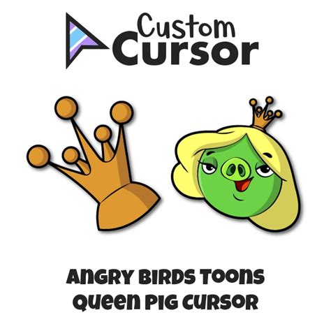 Angry Birds Toons Queen Pig Curseur – Custom Cursor