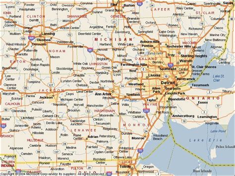 Discovering The Wonders Of Southeast Michigan Through Its Map - Map Of The Usa