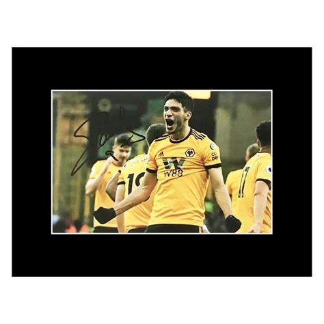 Raul Jimenez Autograph - Signed Wolves FC Photo Display