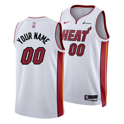 Personalized Nike Miami HEAT Association White Swingman Jersey – Miami ...