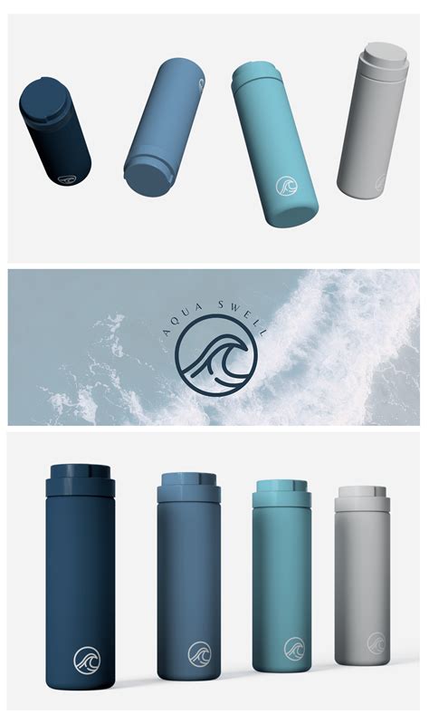 Aqua Swell- Water Bottle Design on Behance