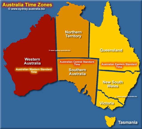 Material requirement form: Australia time zone map