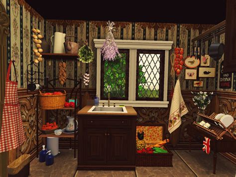 The Sims 3 British CC — tencentsims: : { COZY COTTAGE REVISITED } a...