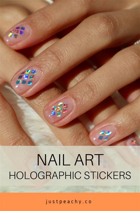 How To Make Nail Stickers Last - justpeachy.co - the official blog of Chia