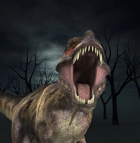 T Rex Roar — Stock Photo © harveysart #3243168