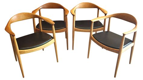 Hans Wegner Pp503 "The Chair" - Set of 4 on Chairish.com Dining Chairs, Dining Room, Hans Wegner ...