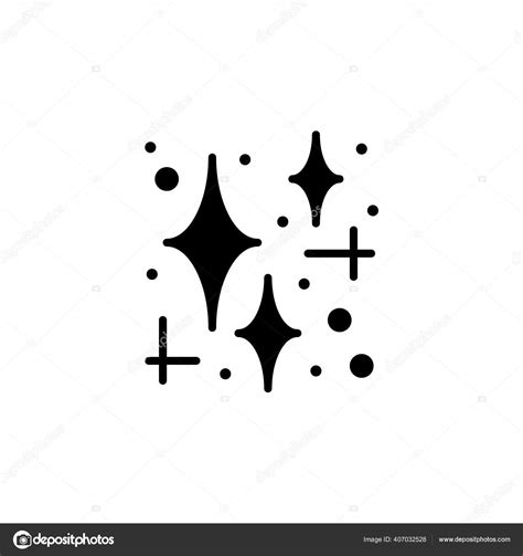 Star Cluster Icon Vector Star Cluster Simple Sign Logo Stock Vector ...