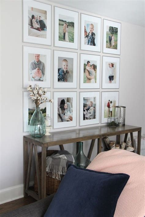 24+ Picture frame wall that won't break the budget | Room decor, Living room decor, Decor