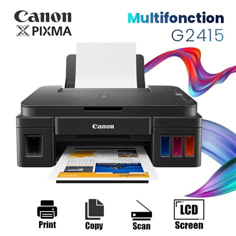 Imprimante Multifonction Canon PIXMA G2415 - CAPMICRO