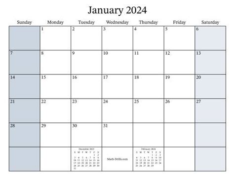 Fillable 2024 Monthly Calendar