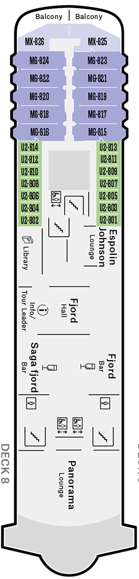 Deck Plans – MS Trollfjord - Planet Cruise