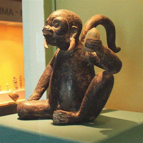 Totonac Culture (Mesoamerican, 2nd-16th c. CE) Monkey (c. 600-1200 CE ...