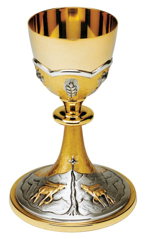 Catholic goods and religious supplies - Chalices: Chalice with deers at ...