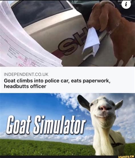 Goatsimulator memes. Best Collection of funny Goatsimulator pictures on iFunny