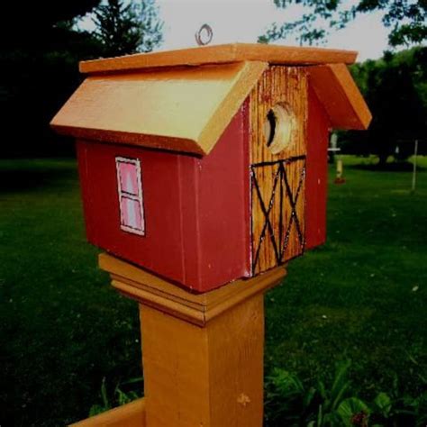 Barn Birdhouse - Etsy