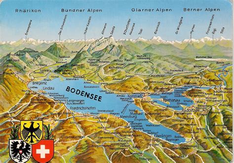 Lake Constance (Bodensee), Switzerland, Austria and Germany.