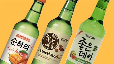 A List Of Different Soju Flavors