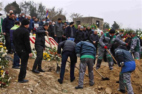 Armenia Mourns Those Killed in War With Azerbaijan Over Nagorno-Karabakh