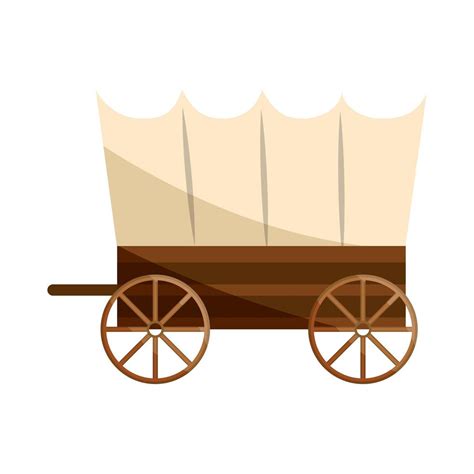 Western Wagon Clipart