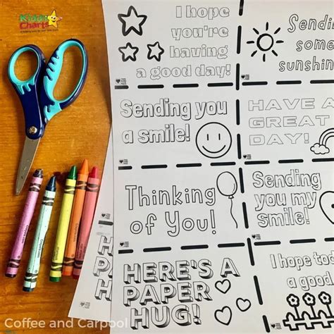 Ideas for kids using kindness Note Cards - kiddycharts.com