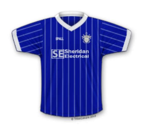 Rochdale AFC 1983-84 Home Kit