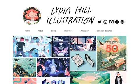 The Best Illustrator Portfolio Website Examples