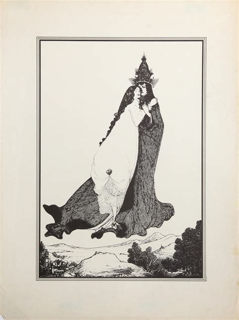 Lot - Aubrey Beardsley, The Ascenscion of St. Rose of Lima, Poster