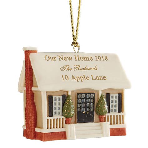 Personalized Our New Home Ornament | House ornaments, New home gifts ...