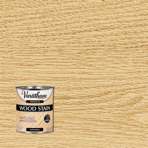 Varathane 1 qt. Natural Premium Fast Dry Interior Wood Stain 271147 ...