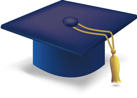 Transparent Graduation Hats Clipart - Blue Graduation Hat Png - Full Size Clipart (#5680341 ...