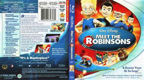 Meet The Robinsons - Movie Blu-Ray Scanned Covers - Robinsons :: DVD Covers