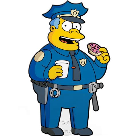 The Simpsons Chief Clancy Wiggum FiGPiN Classic 3-Inch Enamel Pin