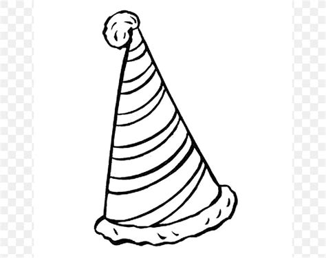 Party Hat Black And White Birthday Clip Art, PNG, 650x650px, Party Hat, Area, Art, Birthday ...