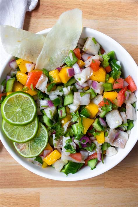 Fish Ceviche (Ceviche de Pescado) - a dash of dolly