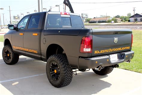 Flat Black Vinyl Truck Wrap - Zilla Wraps