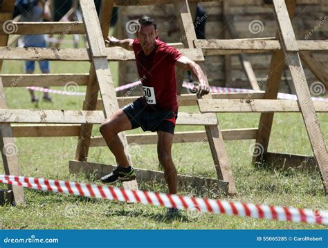 Mud running editorial image. Image of compete, competes - 55065285