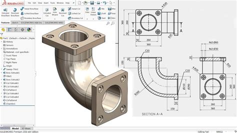 SolidWorks Tutorial for beginners Exercise 20 - YouTube