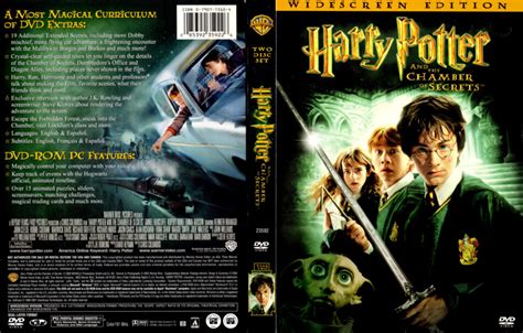 HARRY POTTER AND THE CHAMBER OF SECRETS (2002) DVD COVER - DVDcover.Com