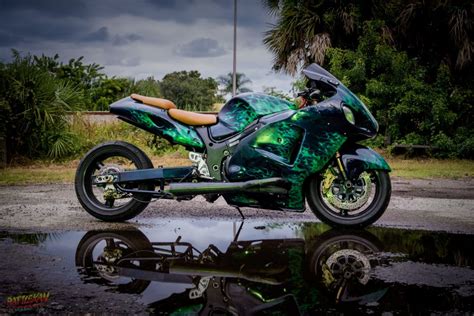 Suzuki Hayabusa Paint | RattleKan Kustoms