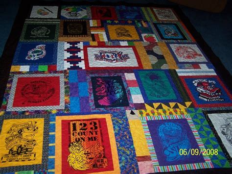 T-Shirt Quilt Ideas | More information about T Shirt Quilt Patterns on the site: http://www ...