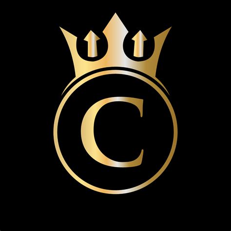 Luxury Letter C Crown Logo. Crown Logo for Beauty, Fashion, Star, Elegant Sign 19512876 Vector ...