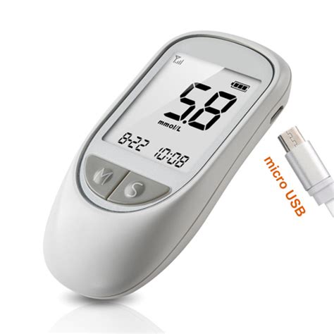 Blood Glucose Testing Meter Glucometer- 8 Health