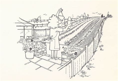 The Rules of Rotavating - Cartoon Help for Gardeners - Allotment Garden