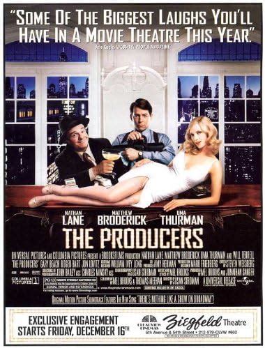 Amazon.com: The Producers Movie Poster (11 x 17 Inches - 28cm x 44cm) (2005) Style E -(Nathan ...