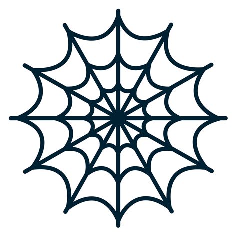 halloween spider web icon 21385315 Vector Art at Vecteezy